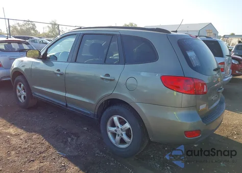 2008 Hyundai Santa Fe Gls z USA, uszkodzony, nr VIN 5NMSG13D28H207316